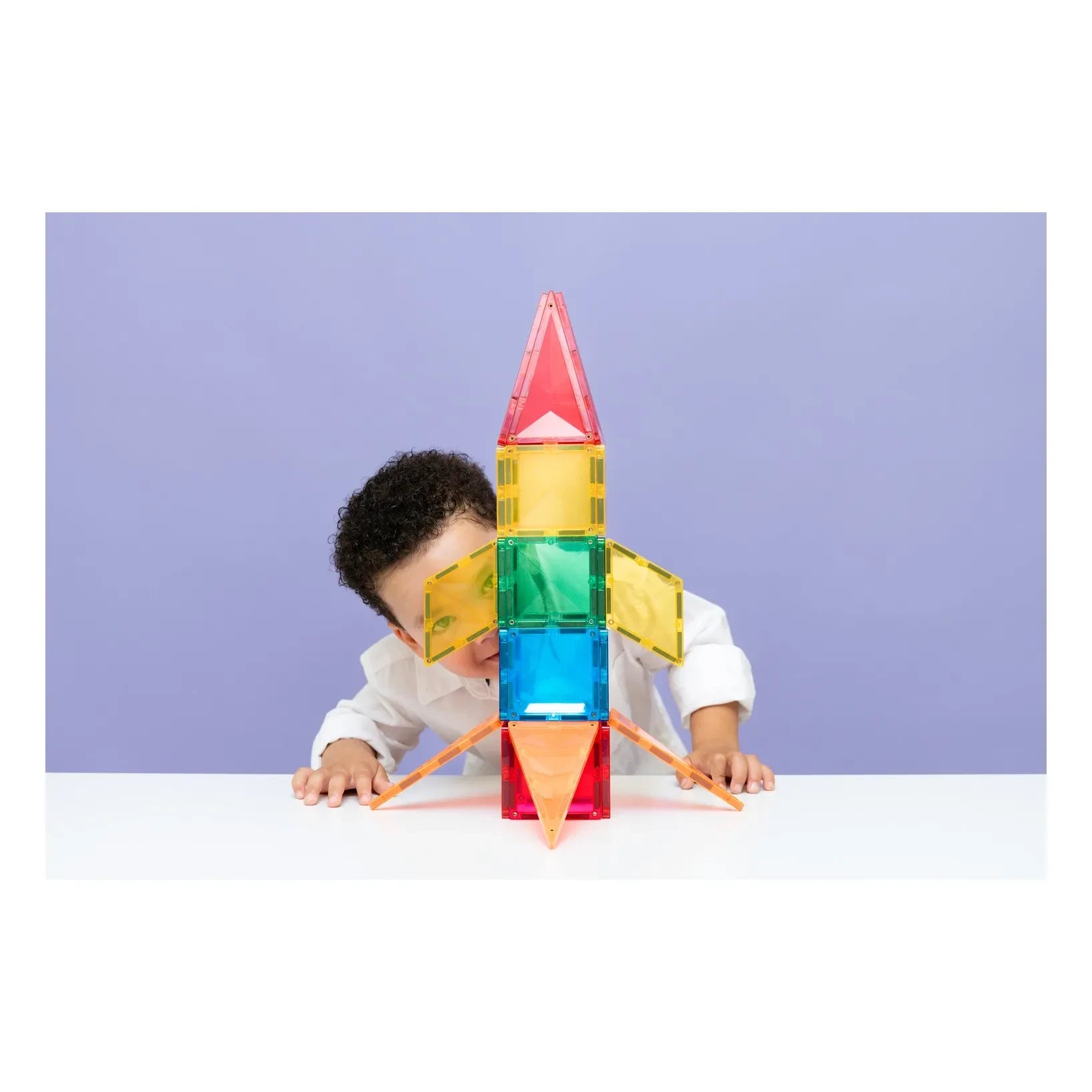 Connetix - Light Rocket Pack - 30 parça | Rainbow
