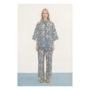 The Tiny Big Sister - Baumwollhose | Blau