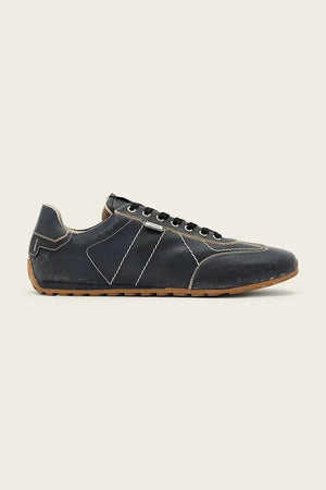 AllSaints Liam Low Top erkek deri spor ayakkabı