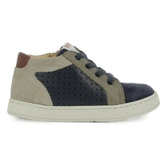 Pom d'Api - Mousse Lace Perfo Velours sneaker | Lacivert