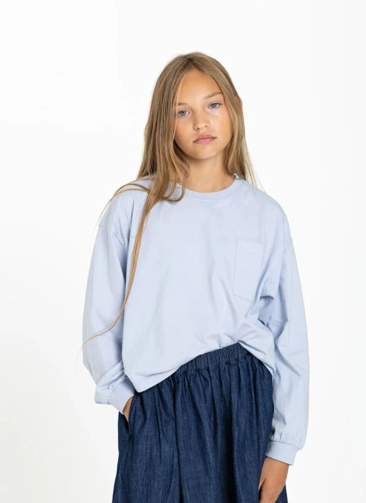 Smallable Kid - Bloomy Sweatshirt | Hellblau