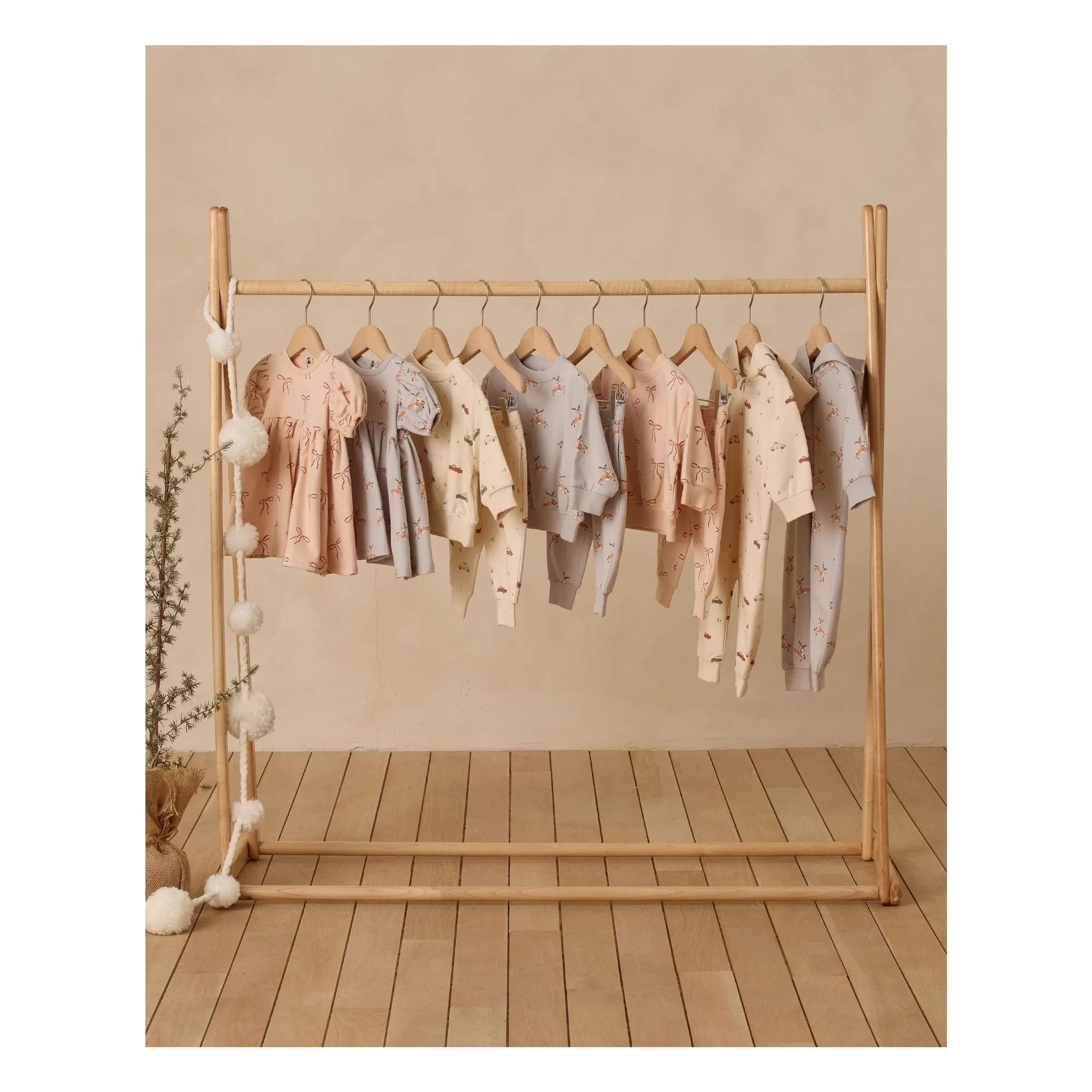 Quincy Mae - Darla Dress Organic Cotton Knots | Coral