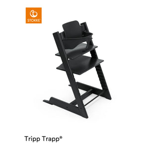 Stokke® - Tripp Trapp® Kayın Ağacı Yüksek Sandalye | Siyah