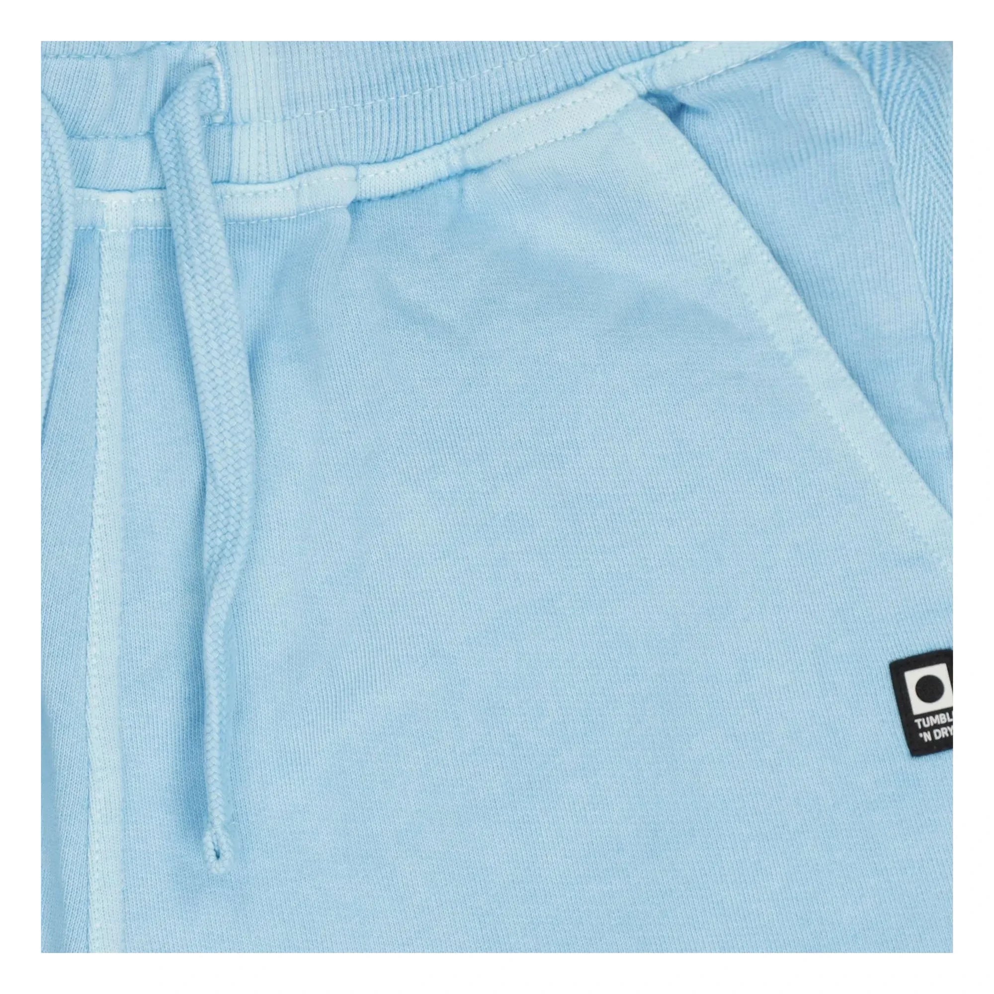 Tumble N'Dry – Big Wave Bio-Baumwoll-Jogger-Shorts | Hellblau