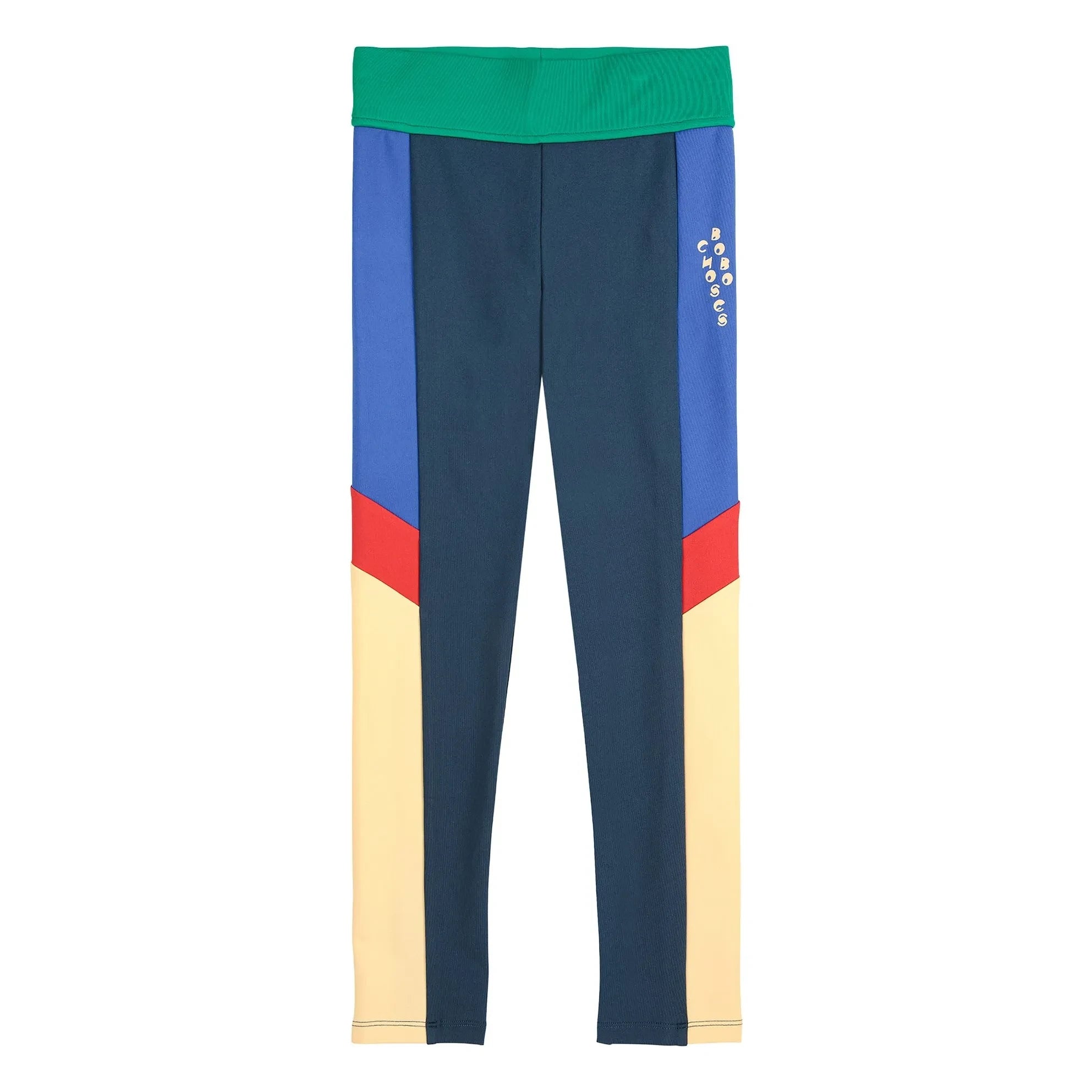 Bobo Choses - Leggings aus recycelten Fasern mit Farbblock | Blau