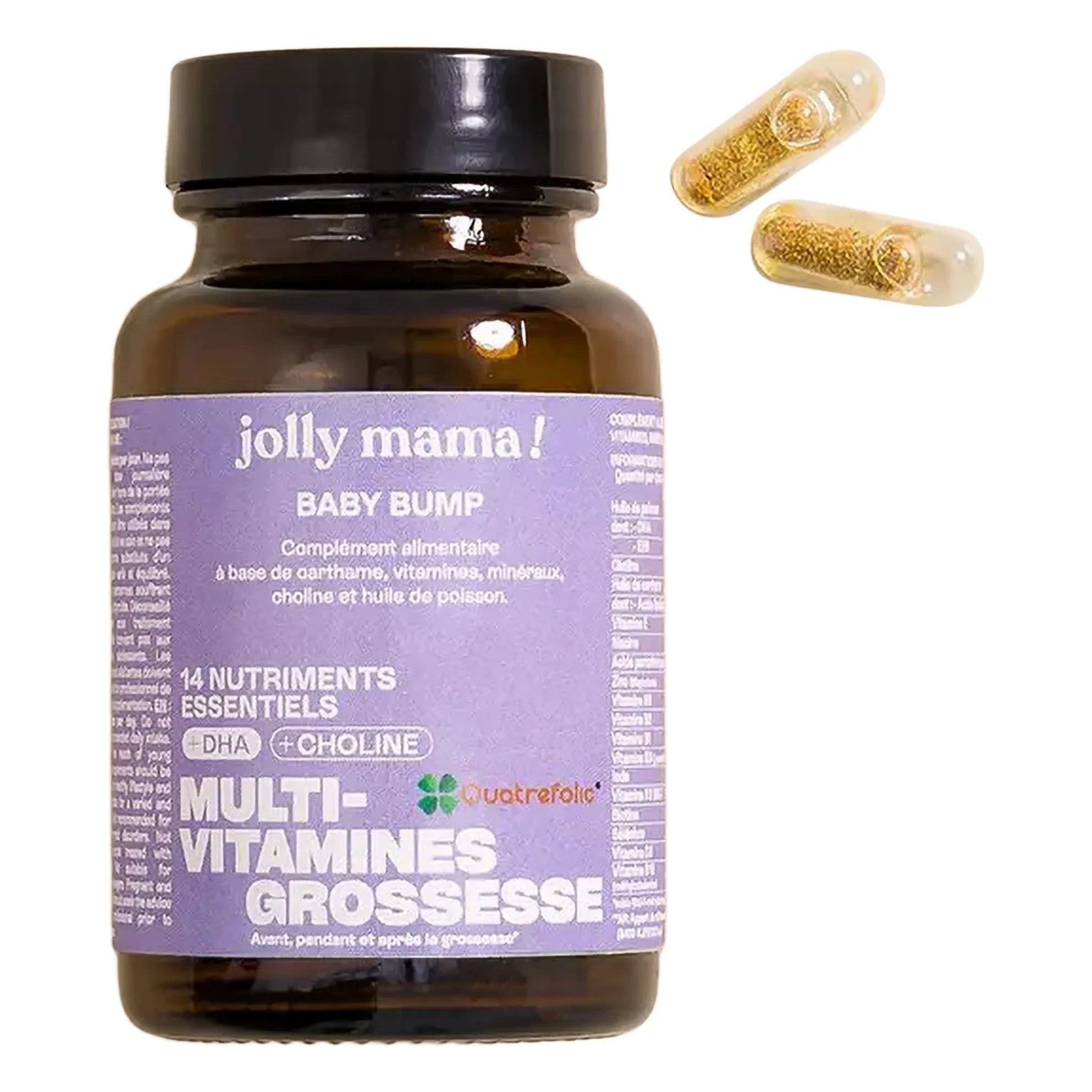 Jolly Mama - Babybump Multivitamin Takviyesi - 60 Kapsül