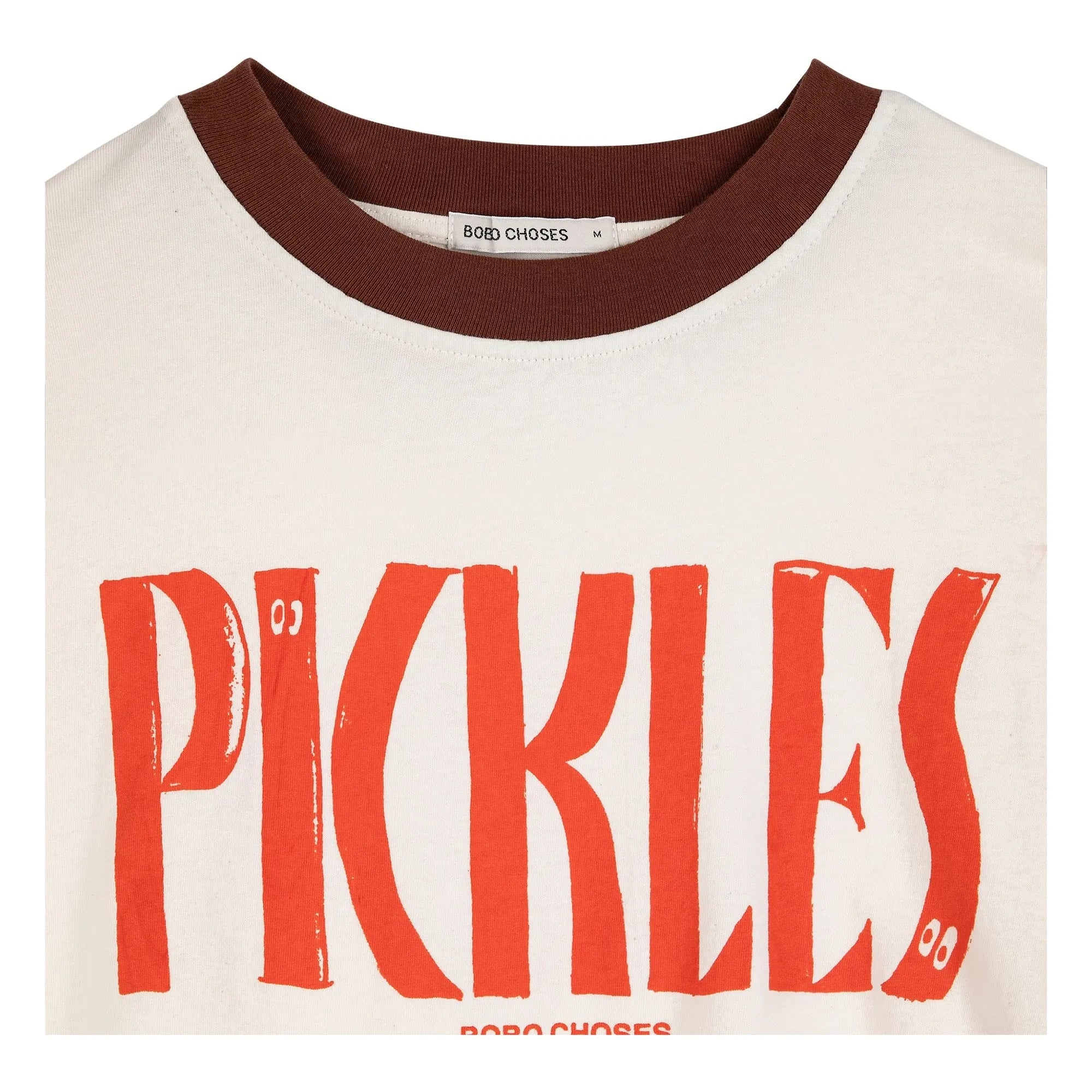 Bobo Choses - T-Shirt aus Bio-Baumwolle mit Farbblock | Creme