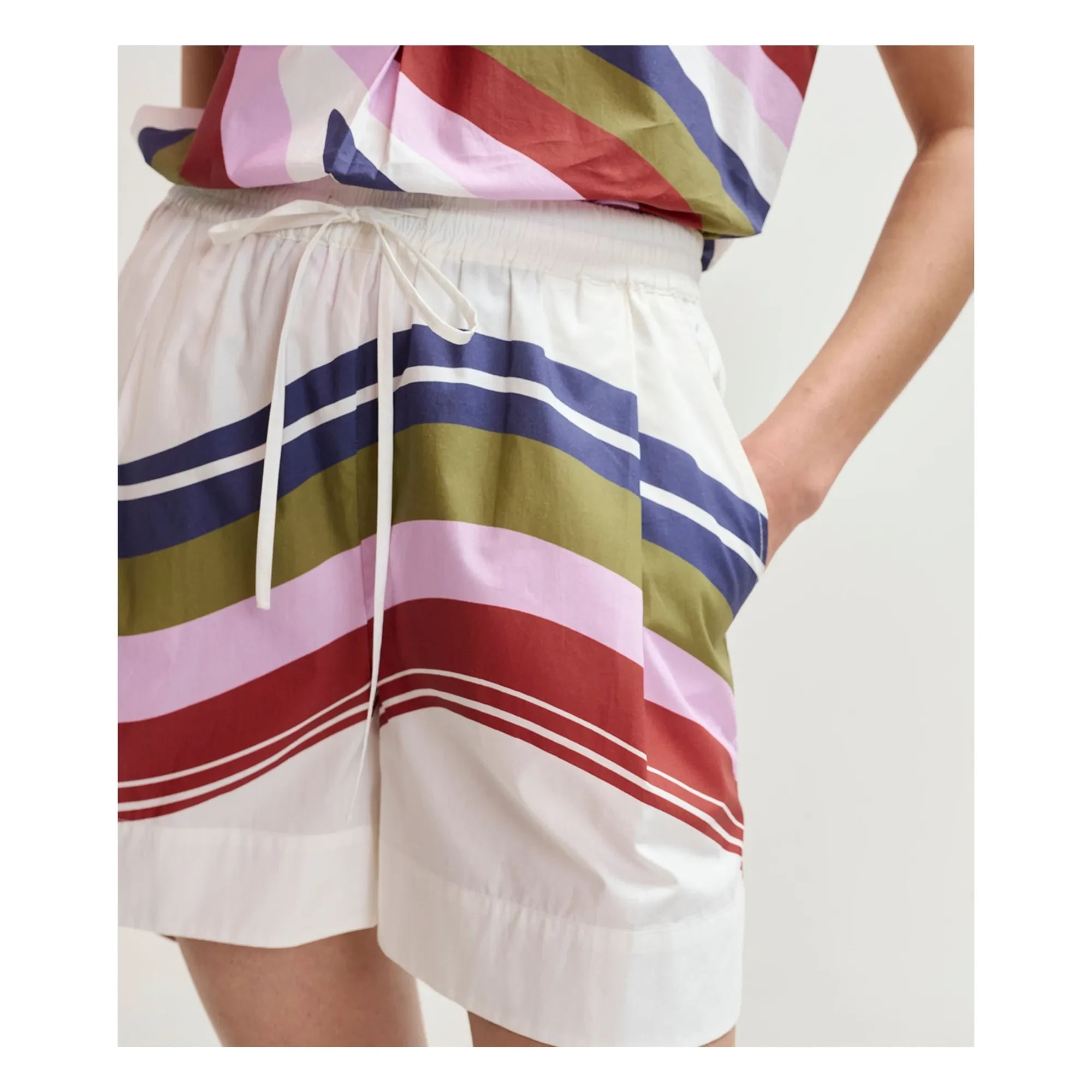 Essentiel Antwerp - Jive Pamuk şort | Mavi