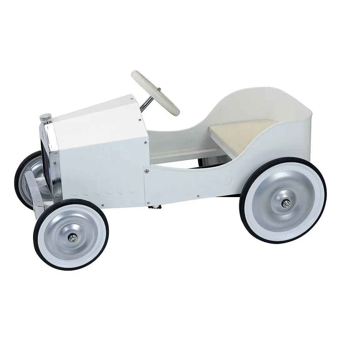 Vilac – Großes Tretauto für Kinder | Elfenbein