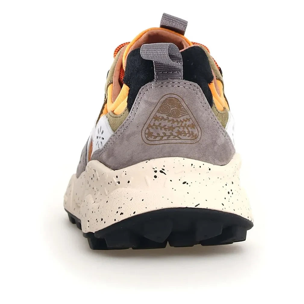 Flower Mountain - Yamano 3 Suede and Nylon Sneakers | Mustard