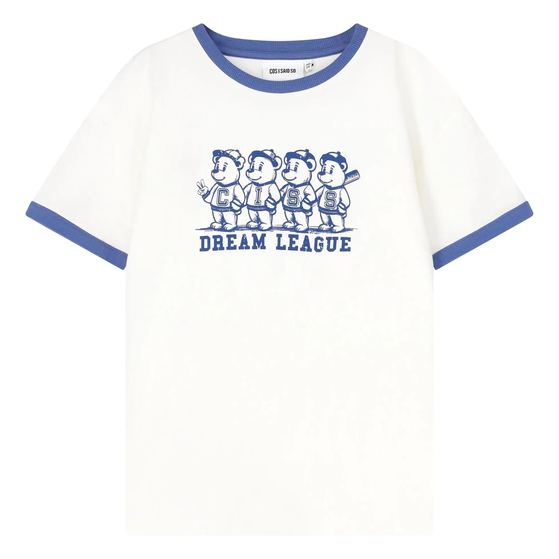 Cos I Said So - Bears T-Shirt aus Bio-Baumwolle | Weiß