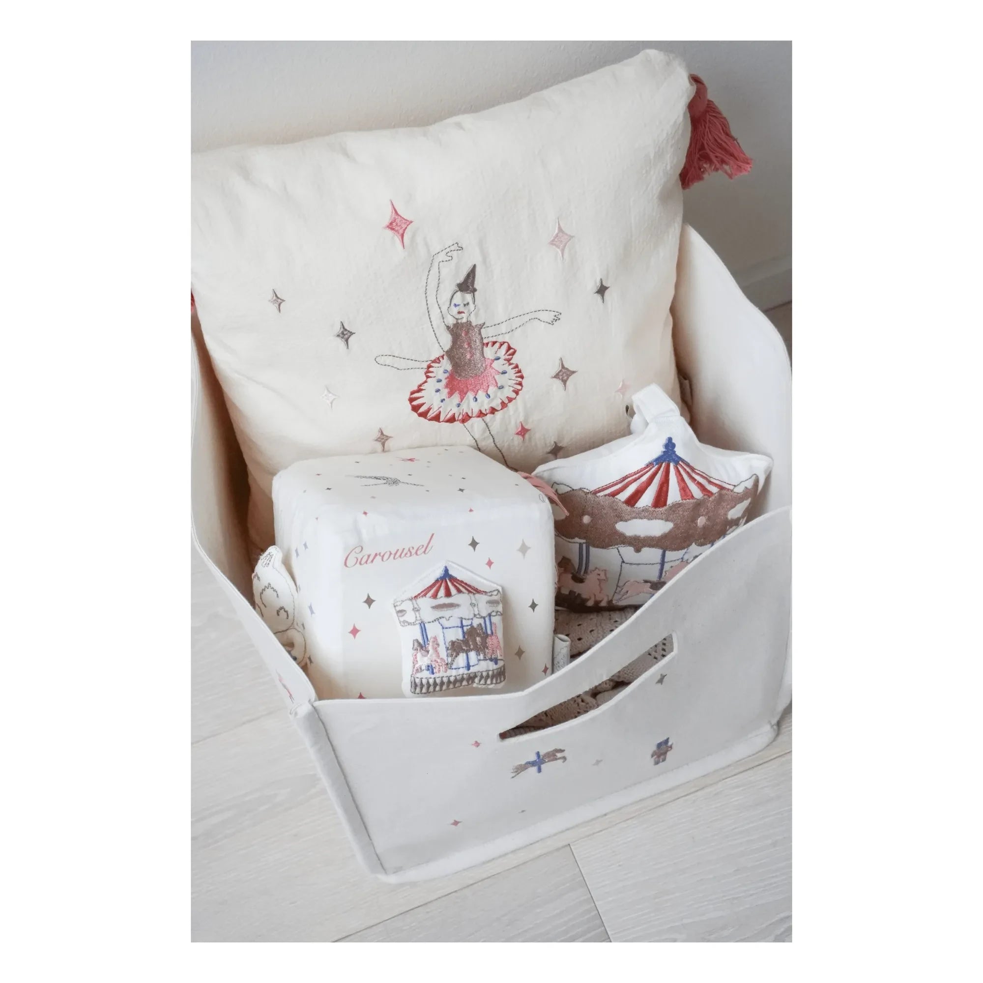 Cam Cam - Aufbewahrungskorb Carrousel | Beige