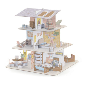 Djeco - DIY - Karton Bebek Evi