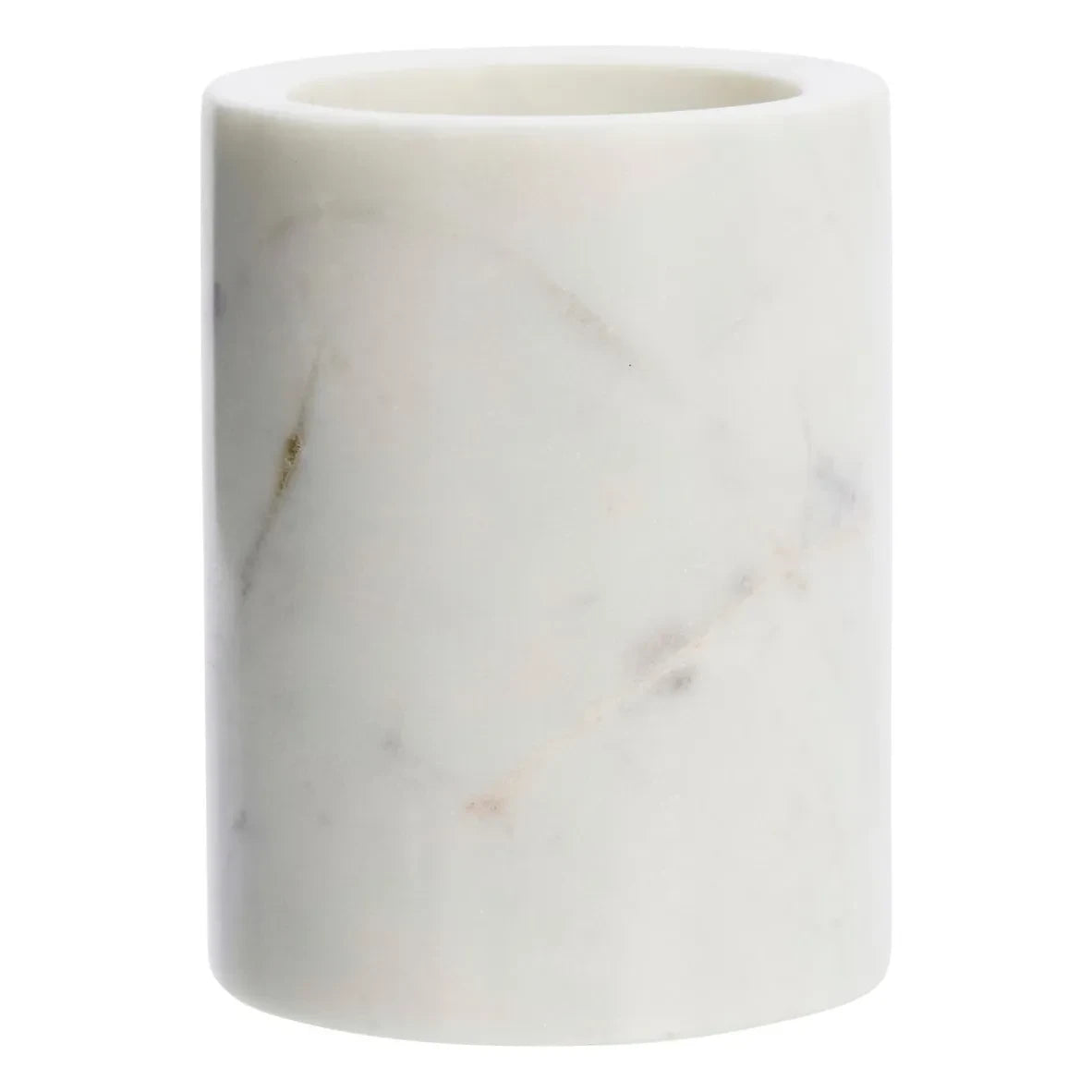 Madame Stoltz - Marble flower pot | White