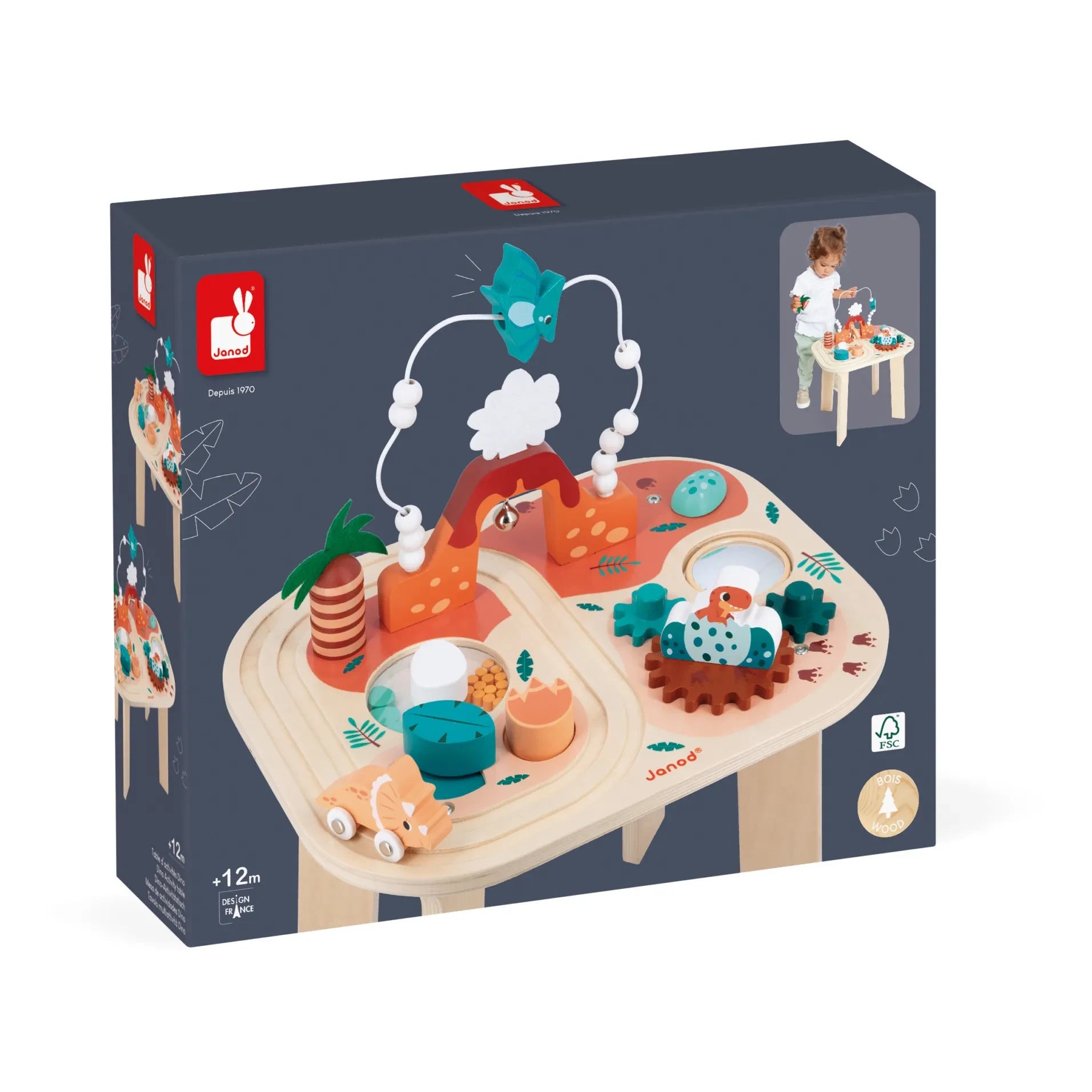 Janod - Dino Activity Table