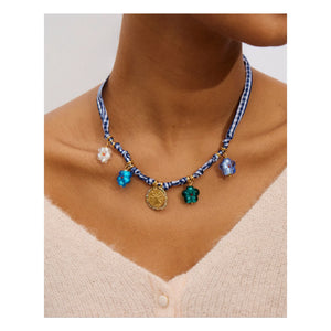 Palas - Tischdeckenkette | Blau