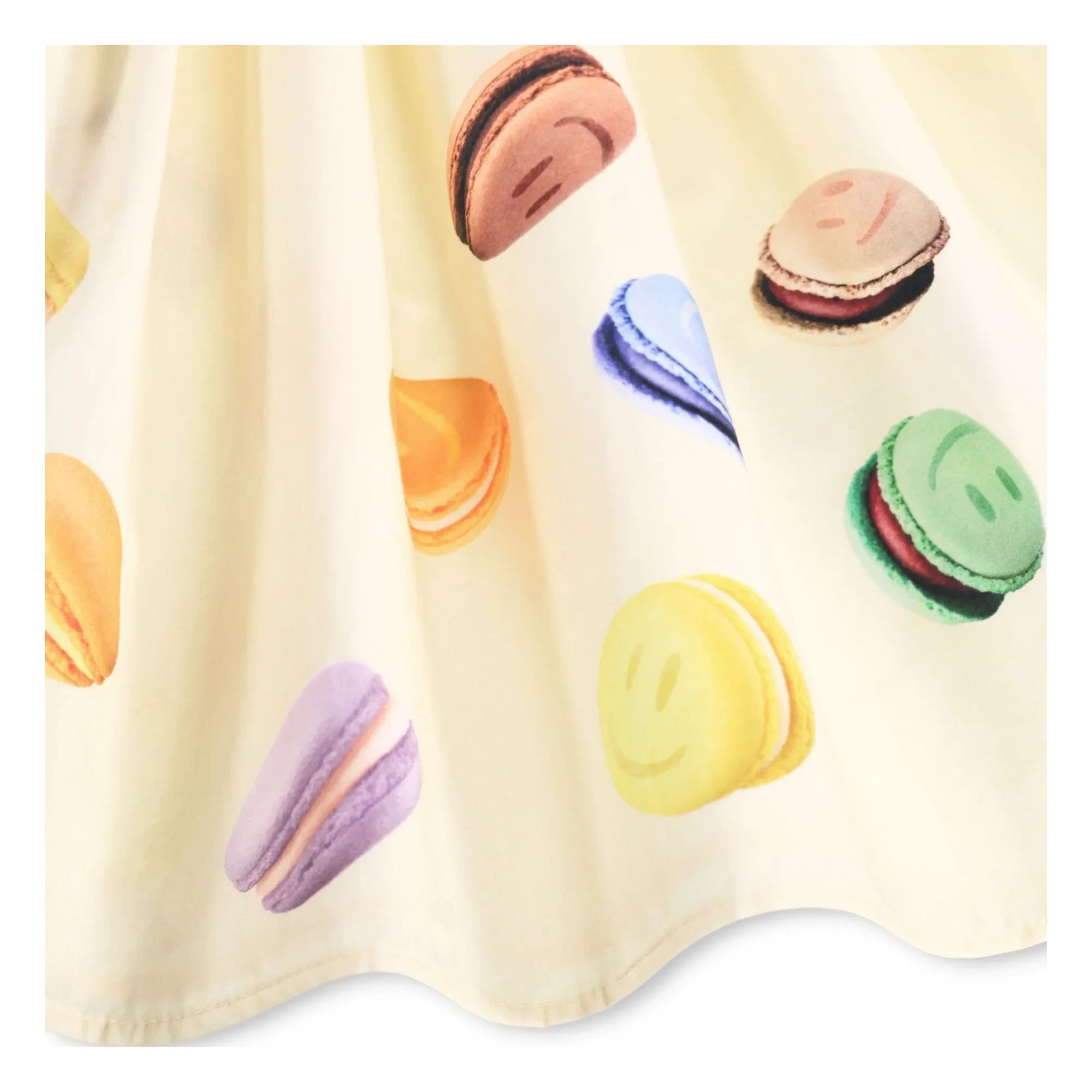 Molo - Cassandra Kleid Macarons Bio-Baumwolle | Creme