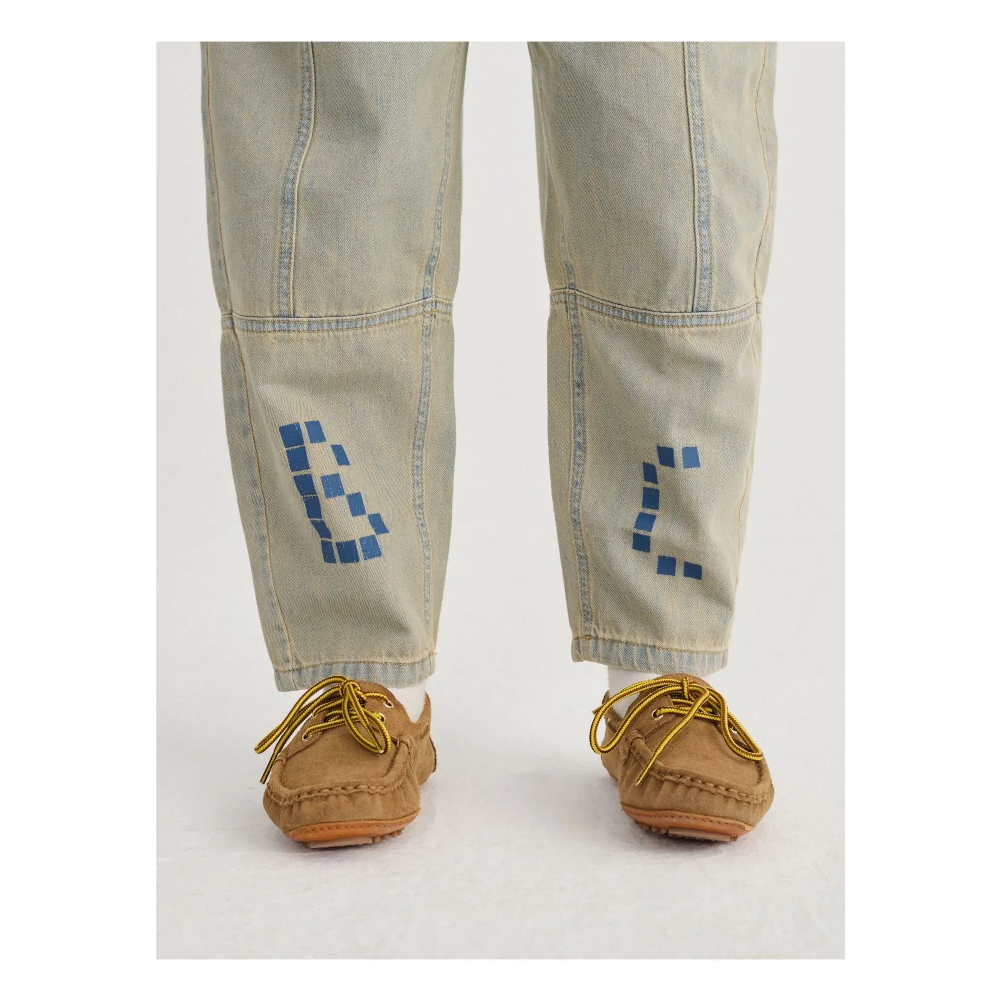 Bobo Choses - BC Jeans aus Bio-Baumwolle, gewaschen | Blau
