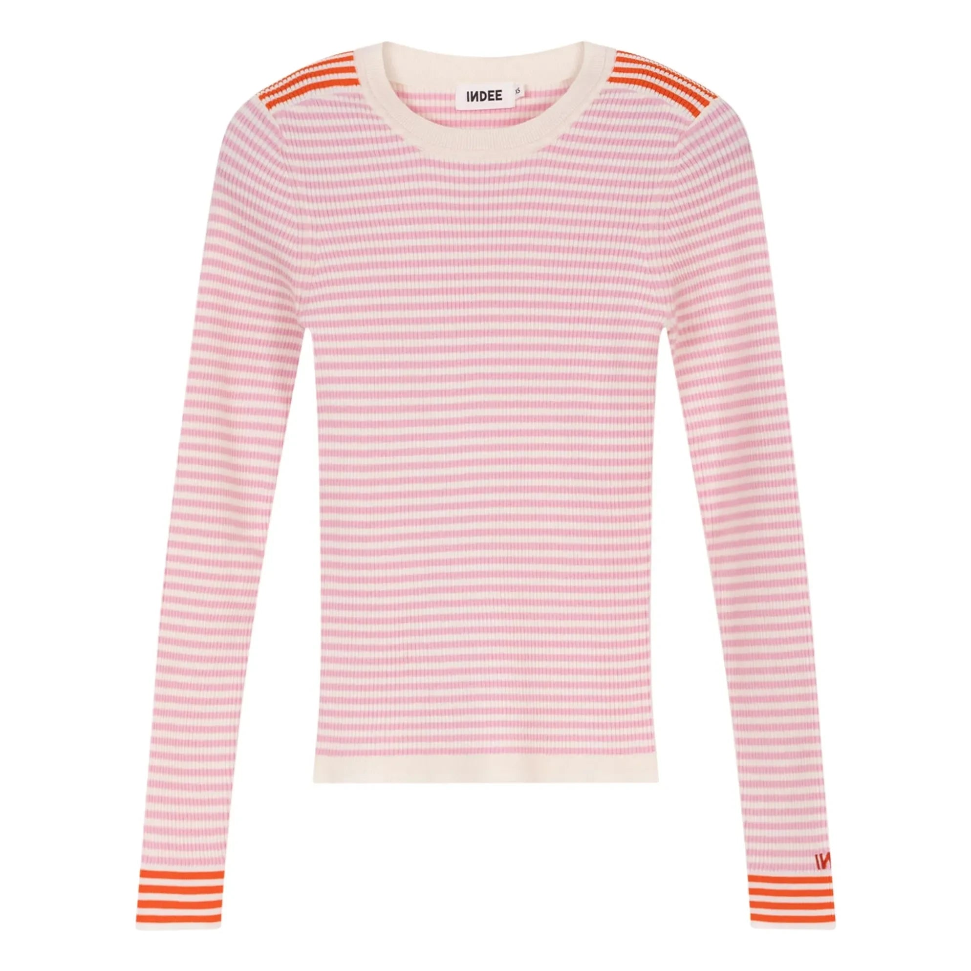 Indee - Vesuvio Striped Sweater | Pink