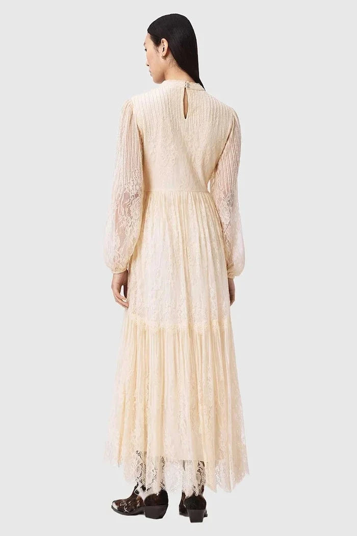 AllSaints LILLIAN Eteği Geniş Elbise