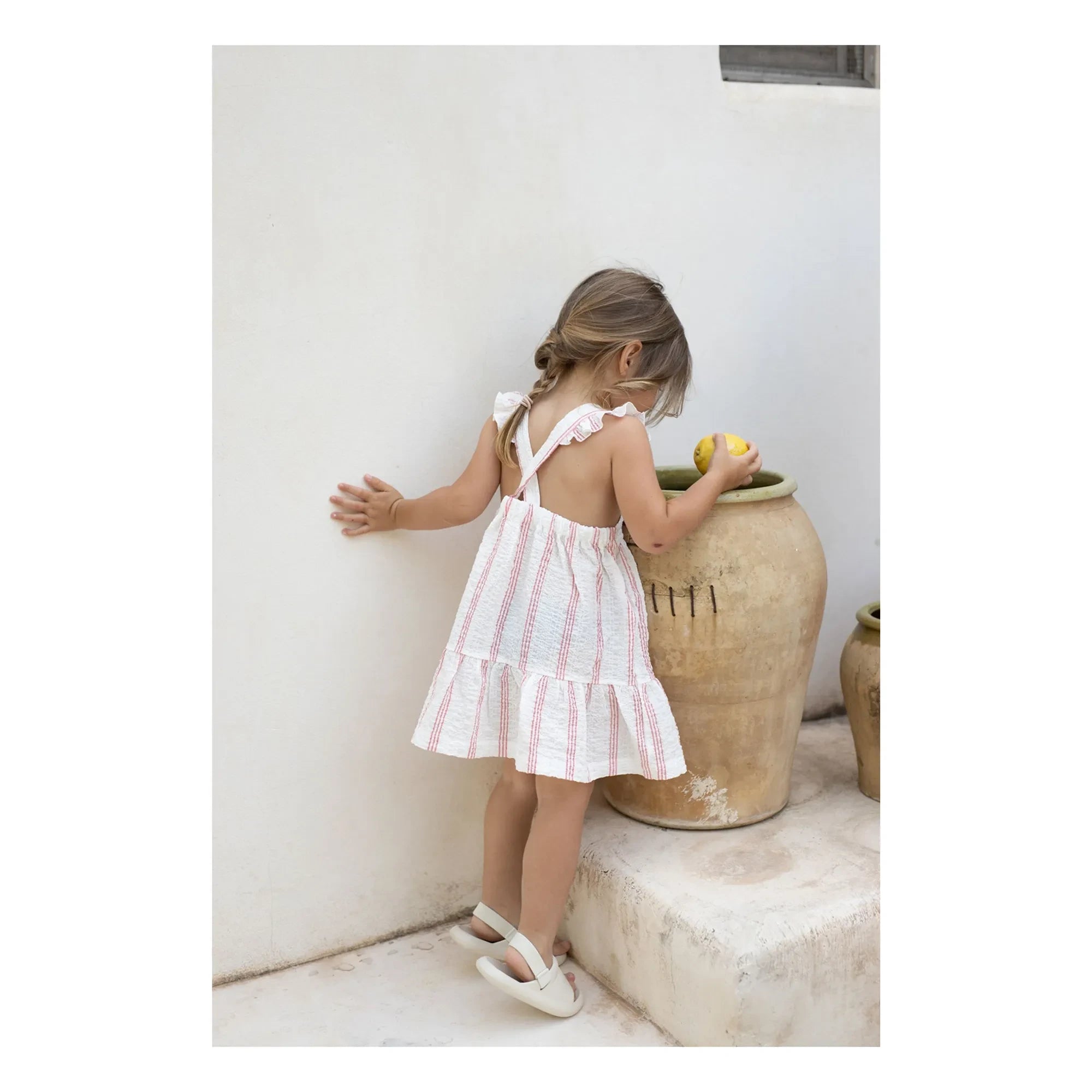 1+ in the family - Striped Joncols Dress | Blush
