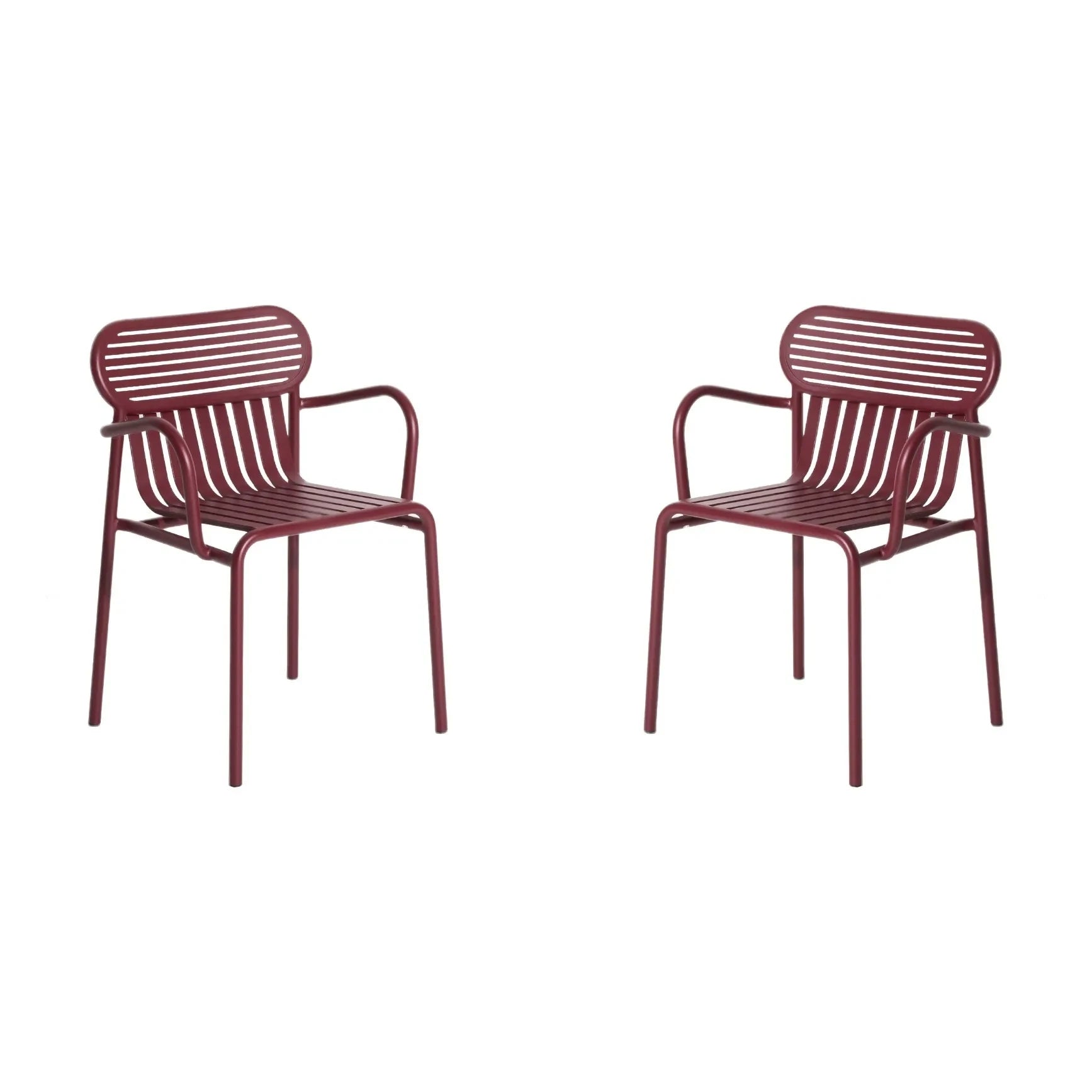Petite friture - Kollu Wochenendstühle - 2er Set | Bordeaux