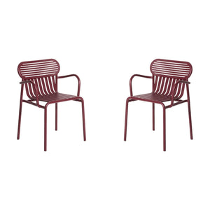 Petite friture - Kollu Wochenendstühle - 2er Set | Bordeaux