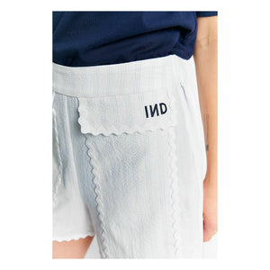 Indee - States Stripes Şort | Beyaz