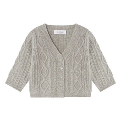 Bompard - Cashmere Knit Cardigan | Grey