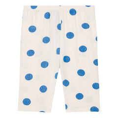 We Are Kids - Cycliste Eddy Dotted Organic Cotton | White