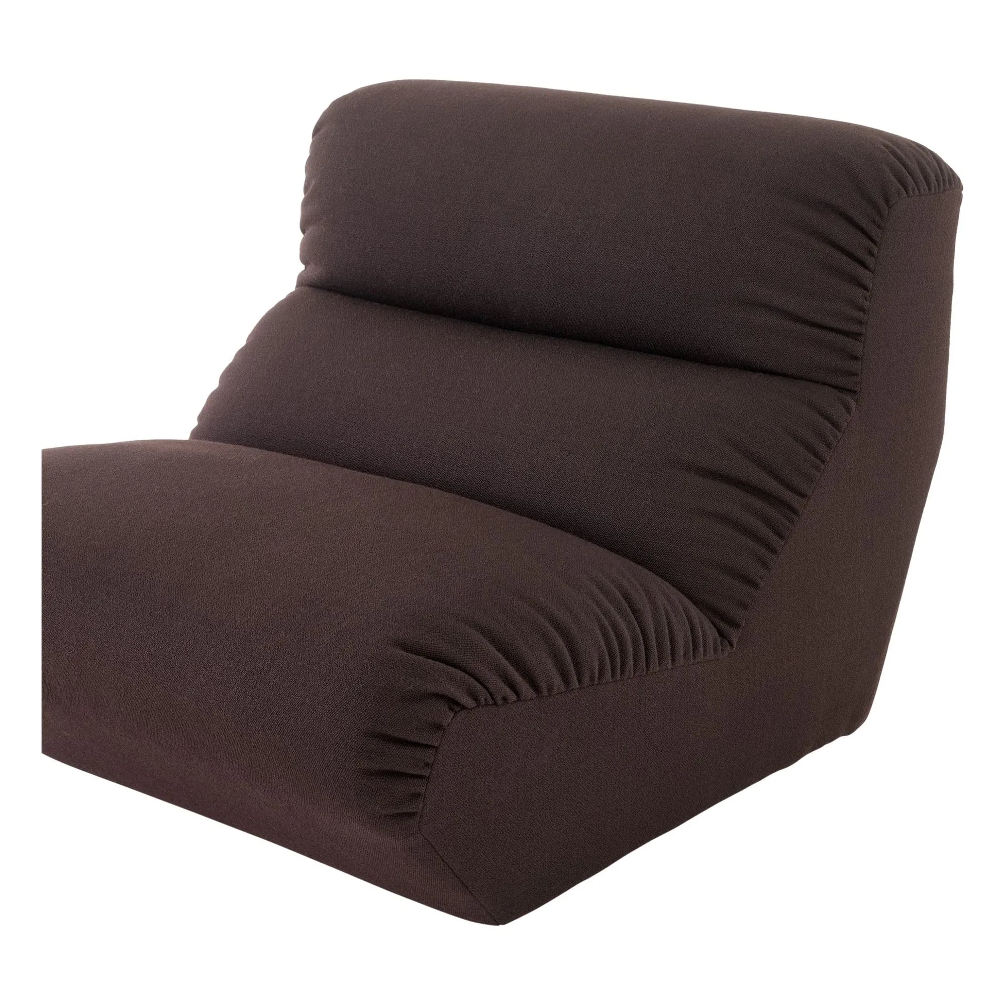 & Tradition - Hi Lo Fireplace Chair | Dark Brown