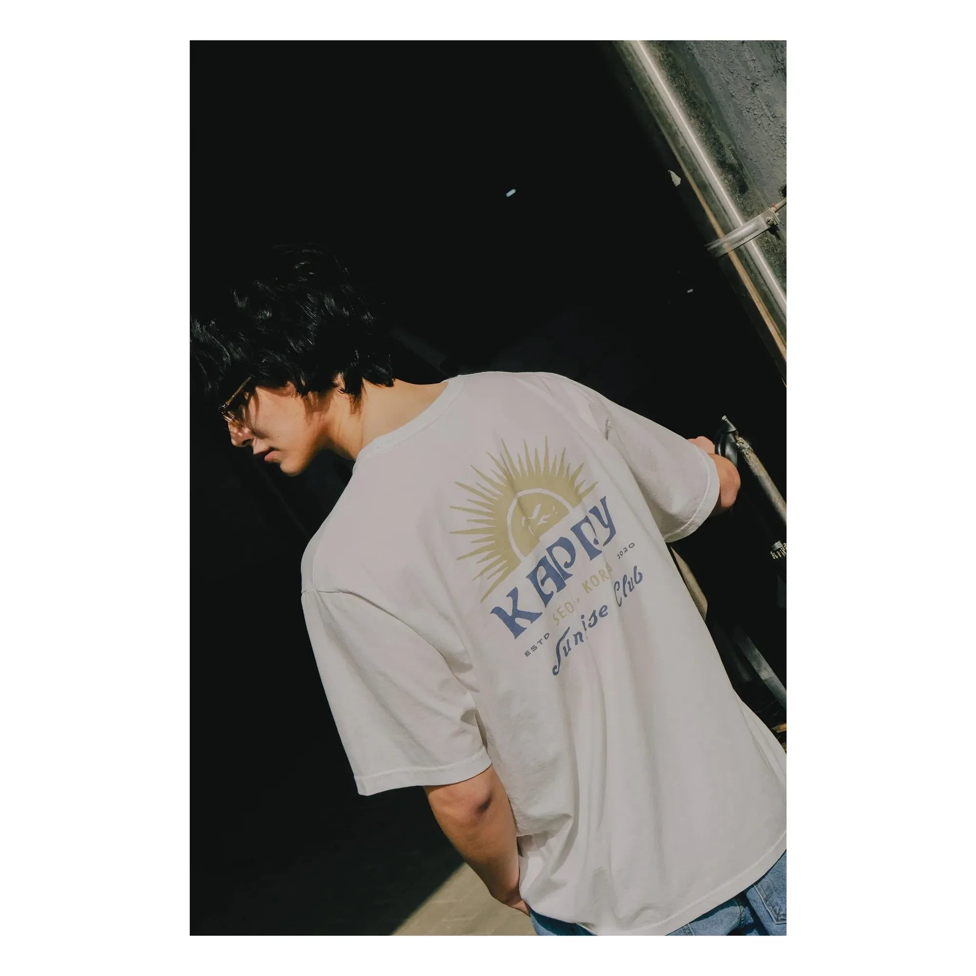 Kappy - Sunny Wink T-shirt | Beyaz