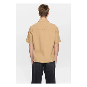 Anerkjendt - Akotto Seersucker Hemd | Beige
