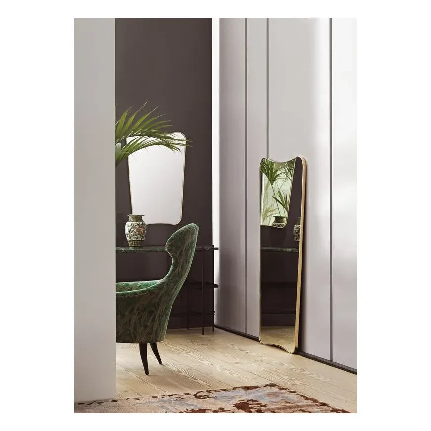 Gubi - Gio Ponti FA33 Duvar Aynası - 70x146 cm | Altın