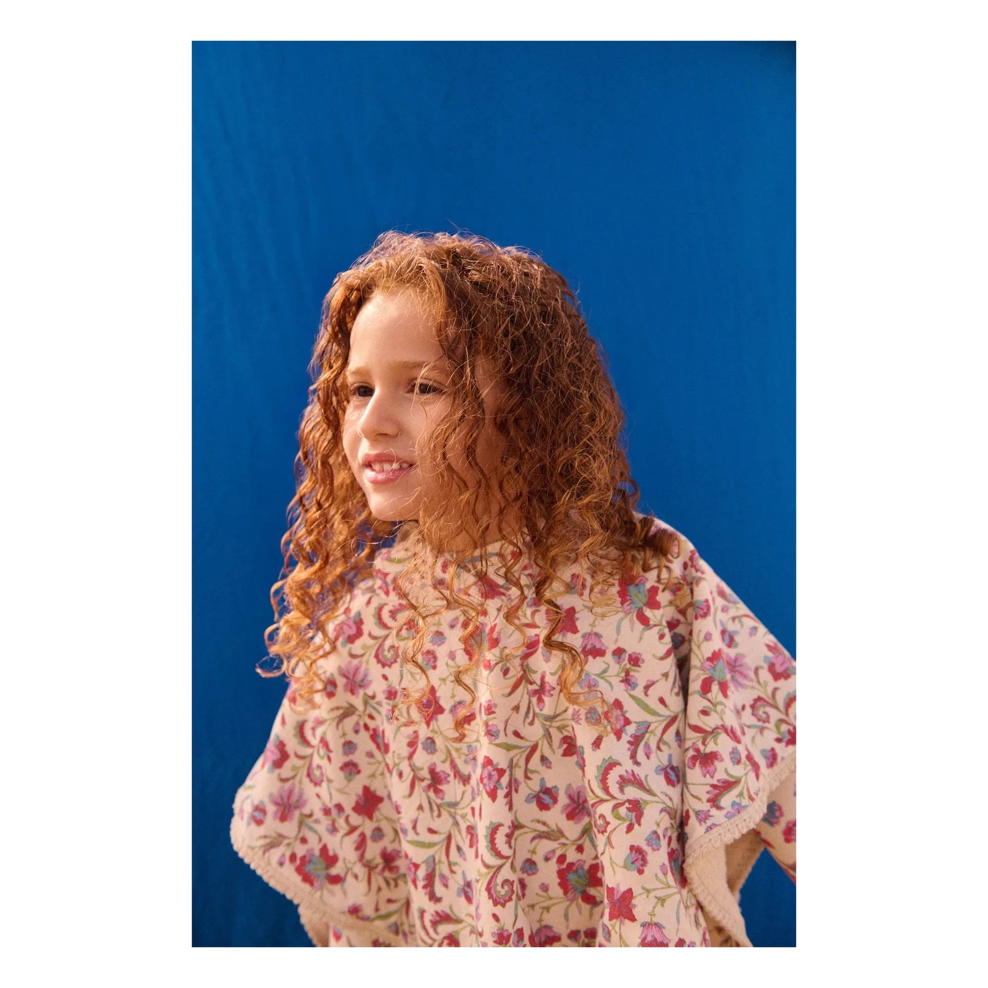 Louise Misha – Bade-Poncho Mael aus Bio-Baumwolle | Creme