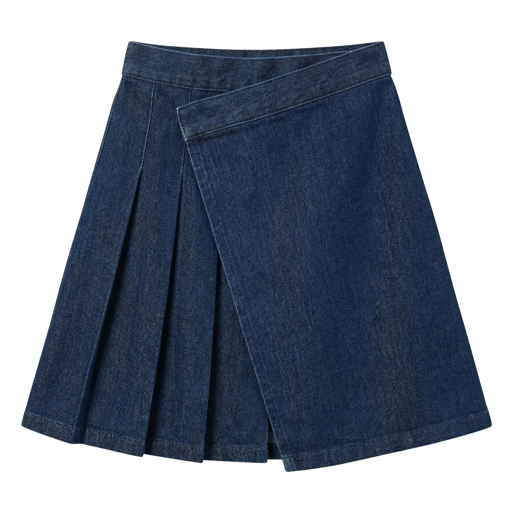Finger in the nose - Sterling Asymmetrischer Jeansrock | Denim roh