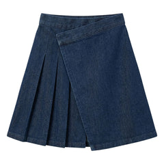 Finger in the nose - Sterling Asymmetrischer Jeansrock | Denim roh