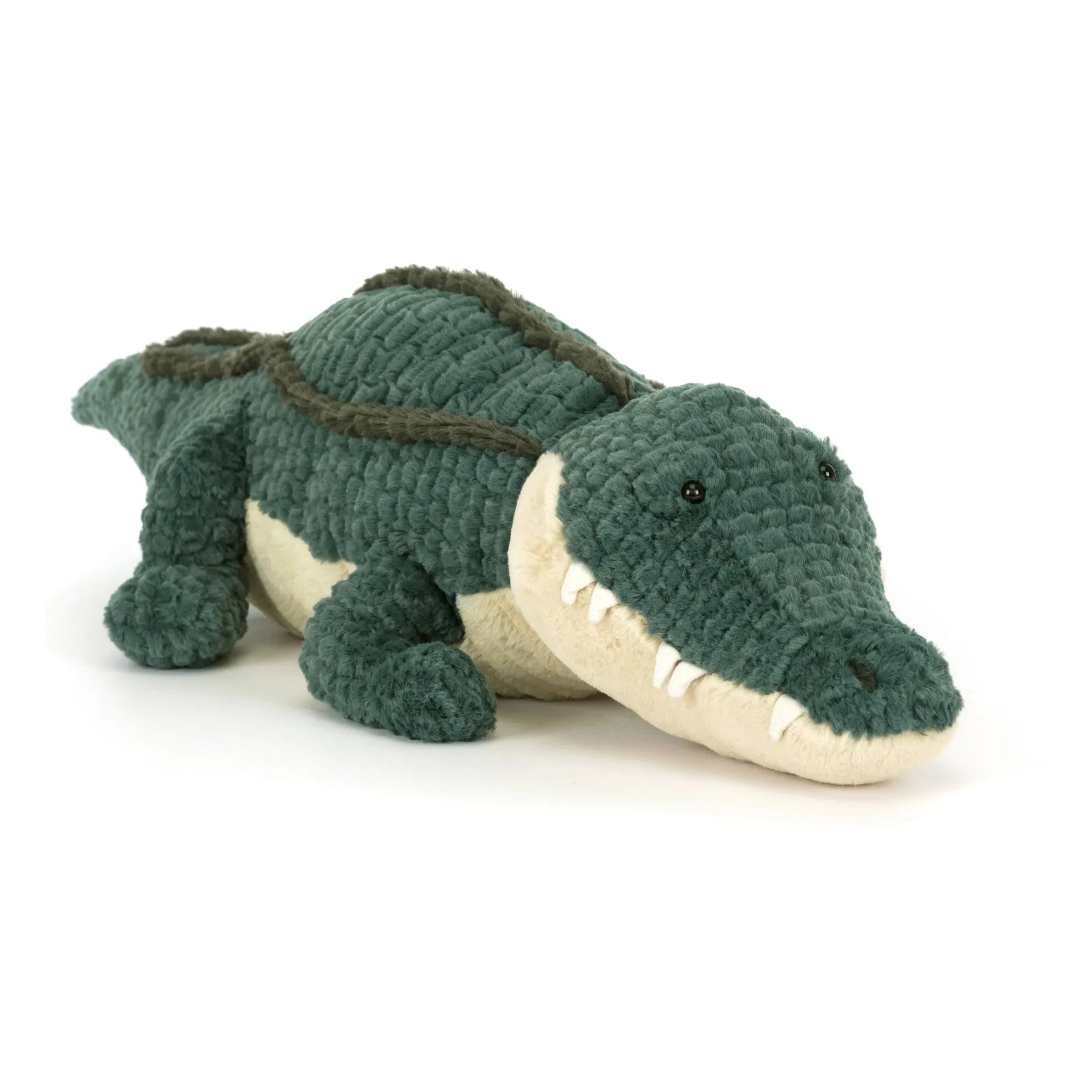 Jellycat - Allexi Timsah Peluş | Koyu yeşil