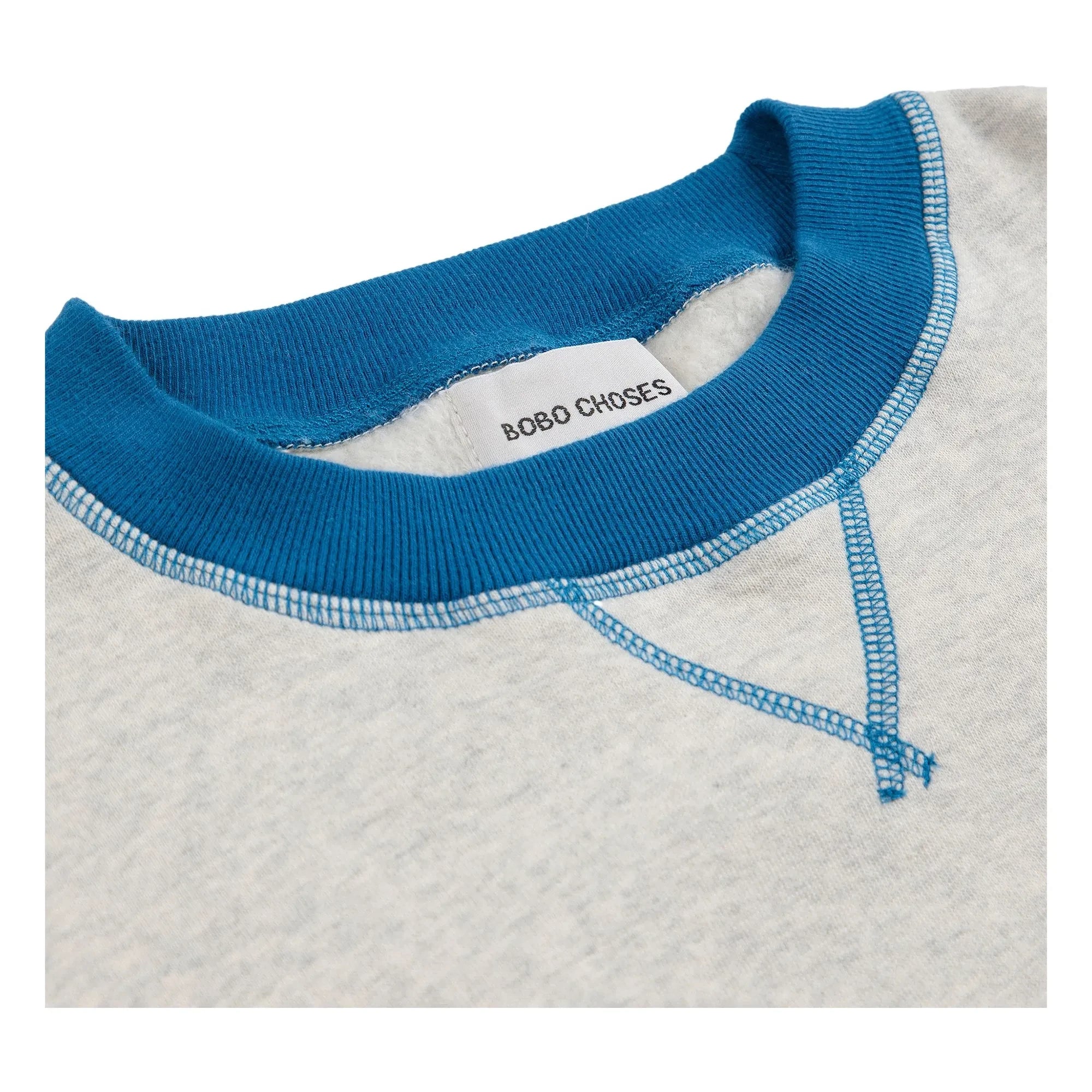 Bobo Choses - Sweat Dice Bobo Choses Organik Pamuk | Gri melanj