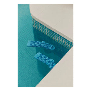 Molo – 2er-Set Norman Damier Socken | Blau