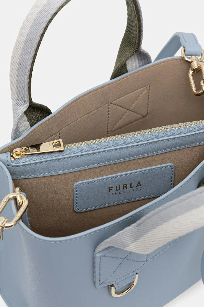 Furla kadın deri crossbody çanta Divide It Mini Tote
