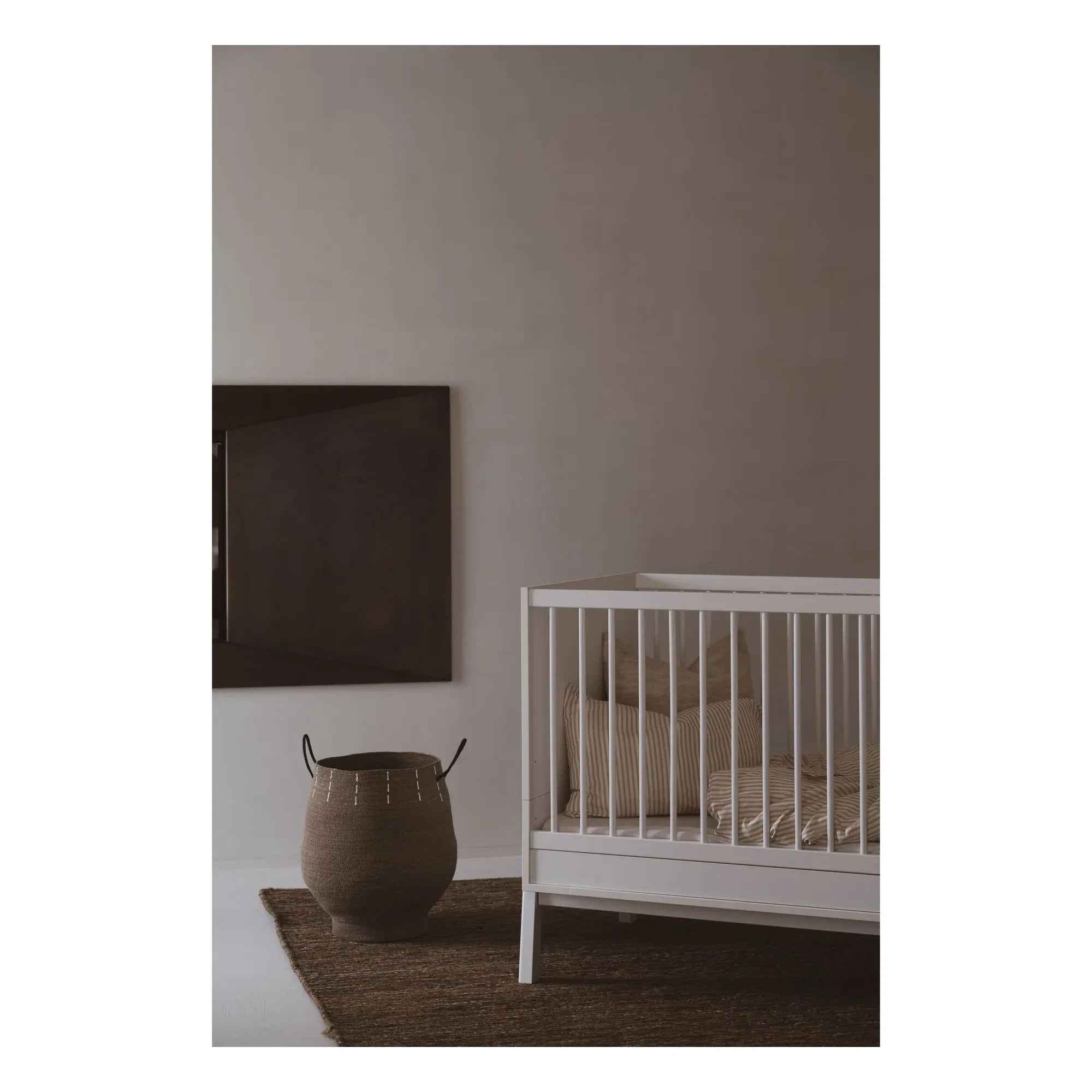 Quax - Ashi beşik yatağı 70x140 cm | Krem