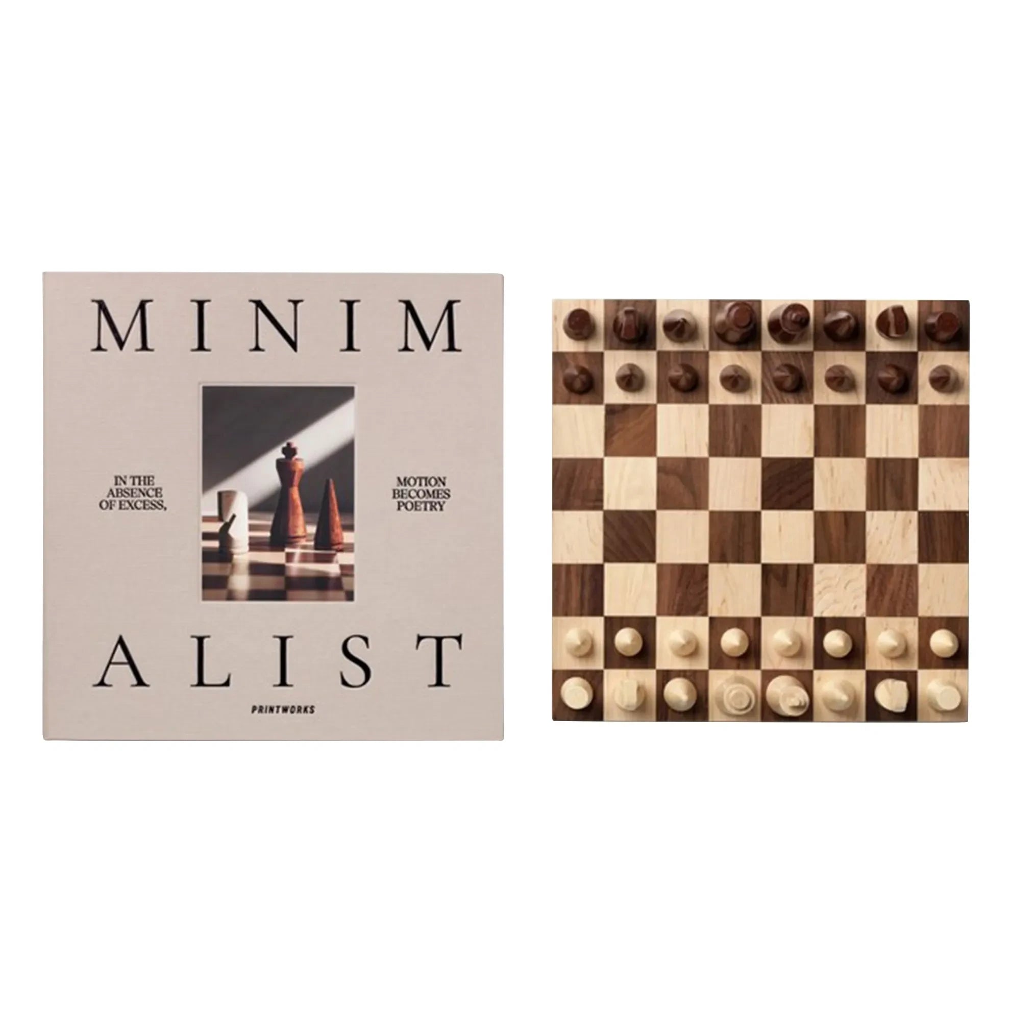 PrintWorks - Schachspiel aus Holz