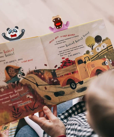 Dinossi - Sevimli Korkunç Kitap Ayracı Fare-Dinossi