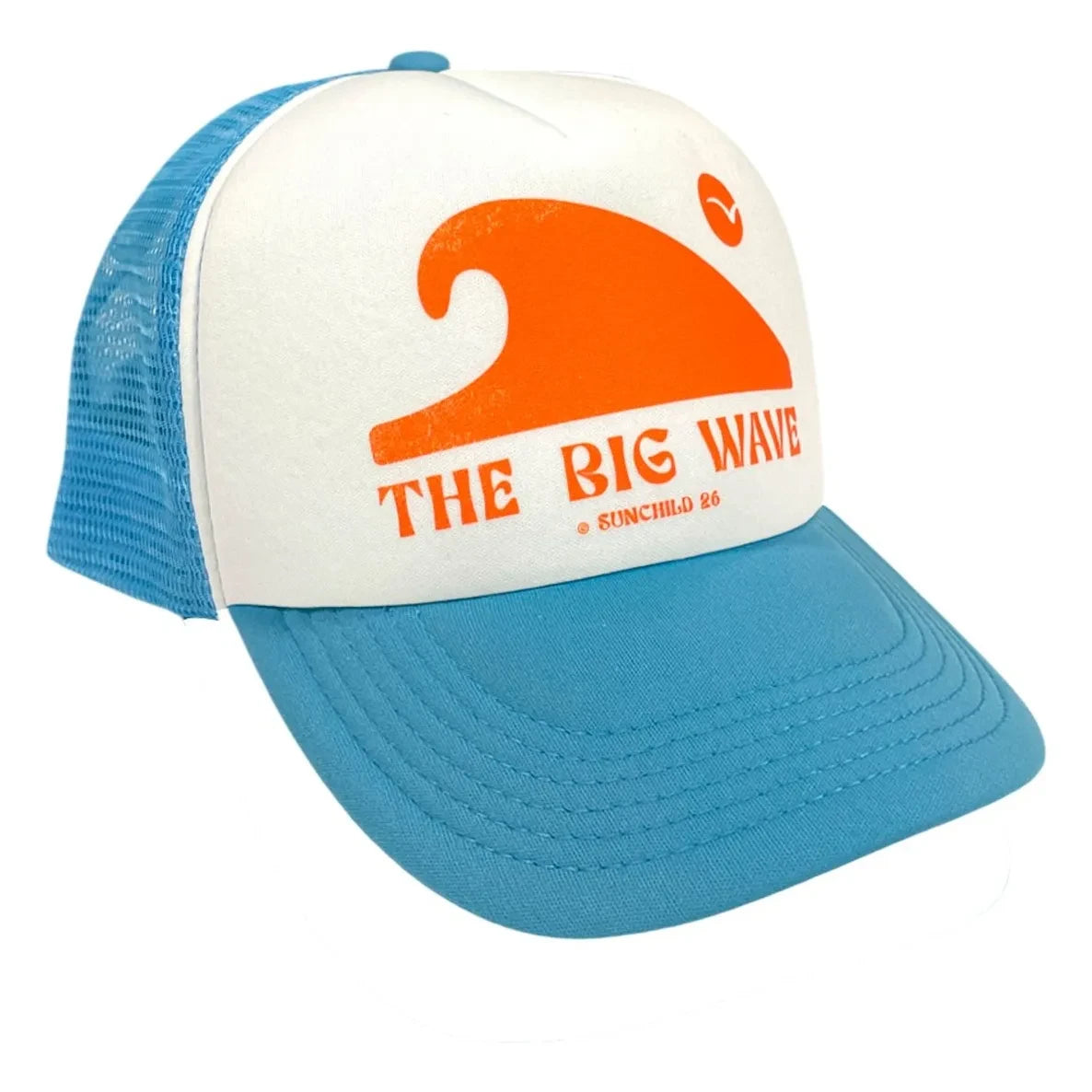 Sunchild - Bigwave Trucker Şapka | Azure blue