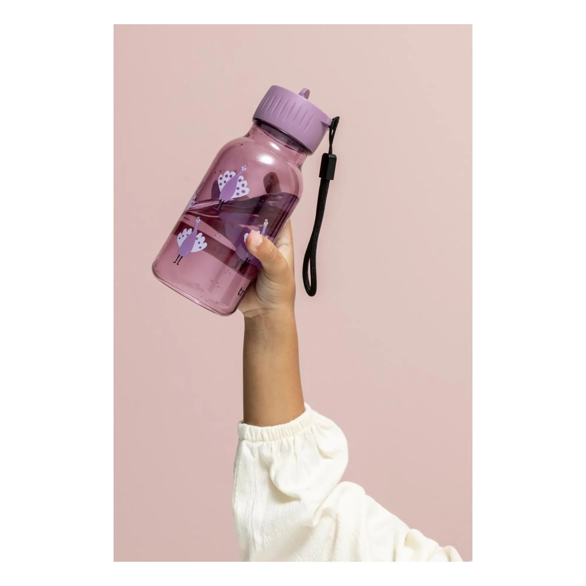 Trixie - Tritan™ su şişesi 350 ml Gururlu Tavuskuşu | Mor