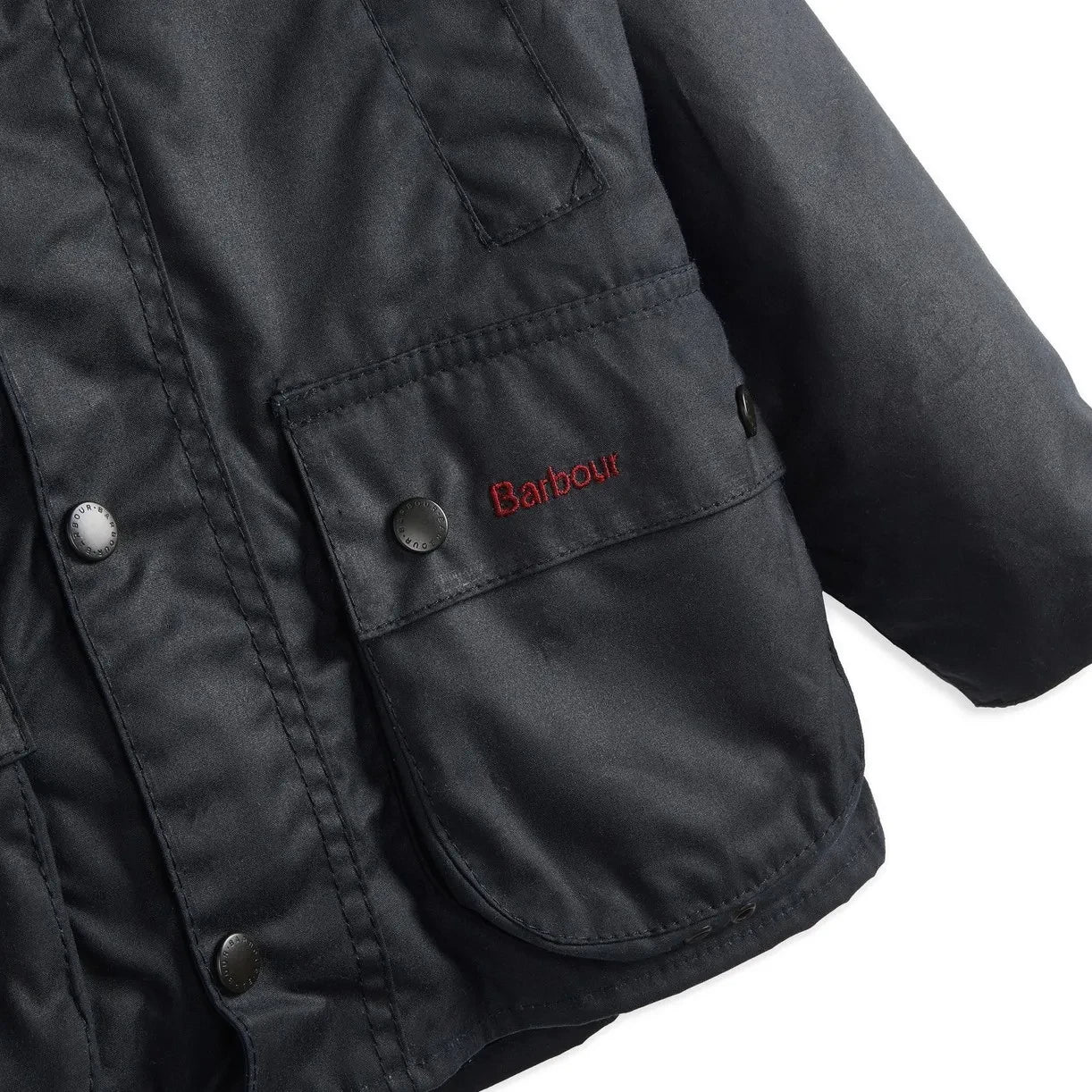 Barbour - Geri Dönüştürülmüş Liflerden Üretilmiş Bedale Mumlu Ceket | Lacivert