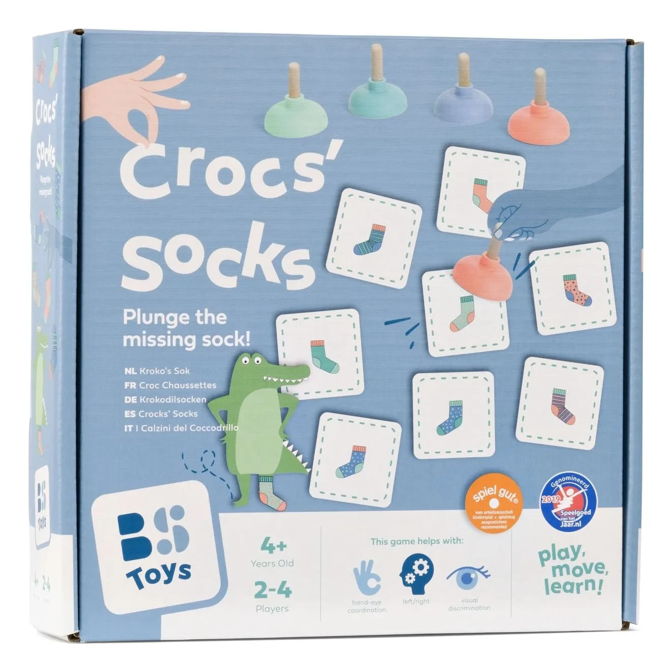 BS Toys - Gözlem oyunu Croc Çoraplar