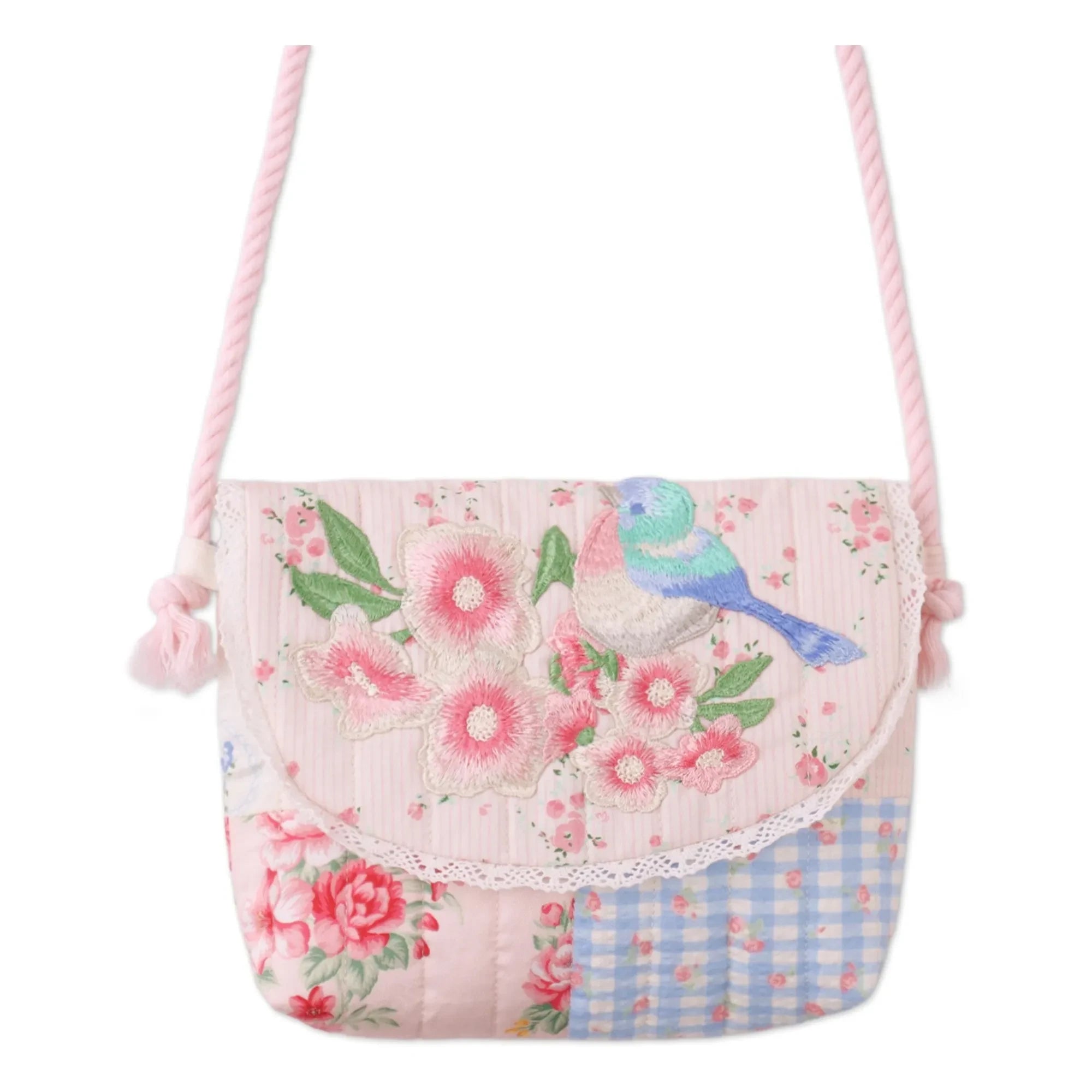 Gingersnaps - Kane Patchwork Tasche | Ecru