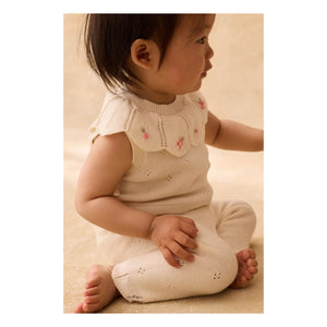 Louise Misha - Manou Strickleggings | Creme